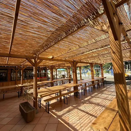 Chalet Boisé, Climatisé - Piscine Village Khélus Gujan-Mestras