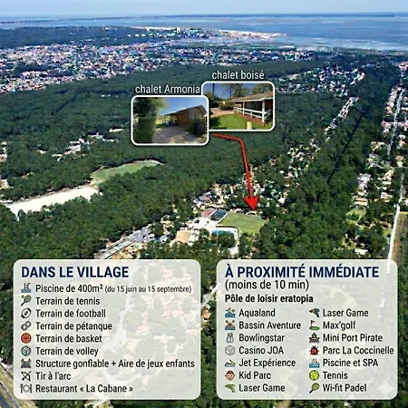 Boisé, Climatisé - Piscine Village Khélus