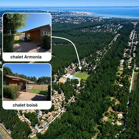 Boisé, Climatisé - Piscine Village Khélus Gujan-Mestras